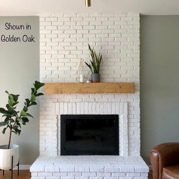 Handmade Fireplace Mantel, Floating Mantel, Custom Pine Fireplace Mantel, TV Shelf, Floating Shelving, Custom Sizes