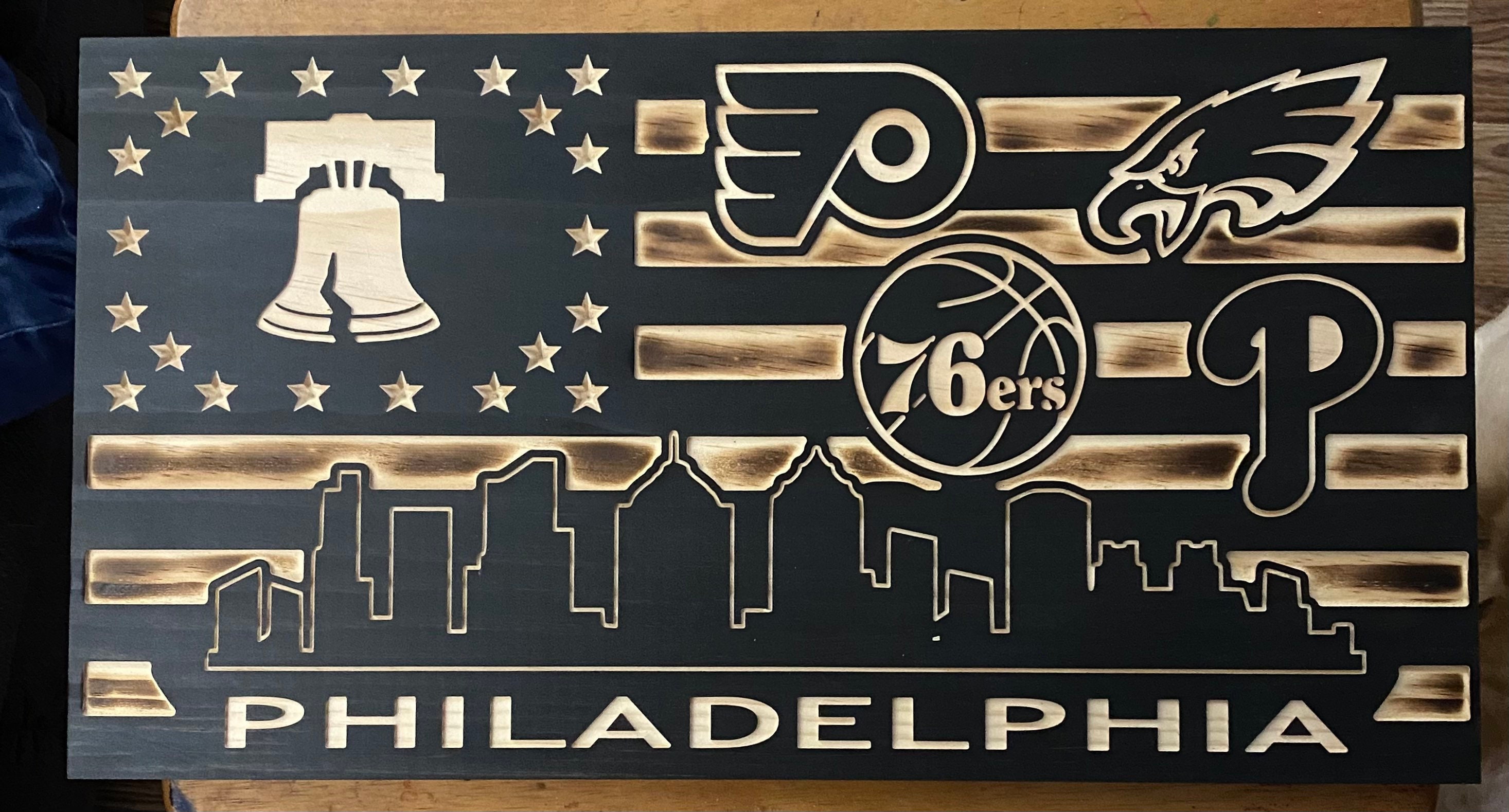 Philadelphia sign with all teams
