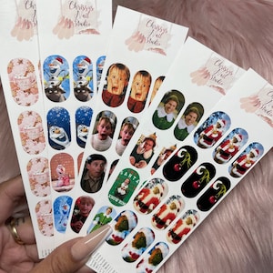 NAIL DECALS CHRISTMAS