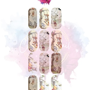 Bear Nail Decals