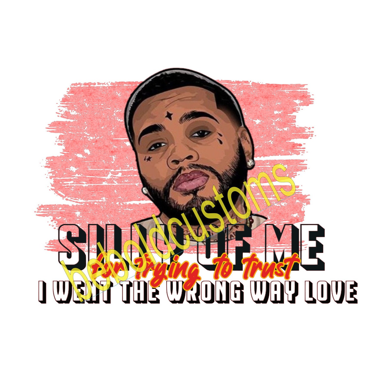 Kevin Gates Png Dear God Etsy