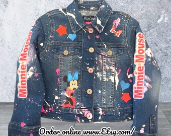 Kids Custom Character jacket|Character demin jacket|Any character custom jacket|Jacket for kids