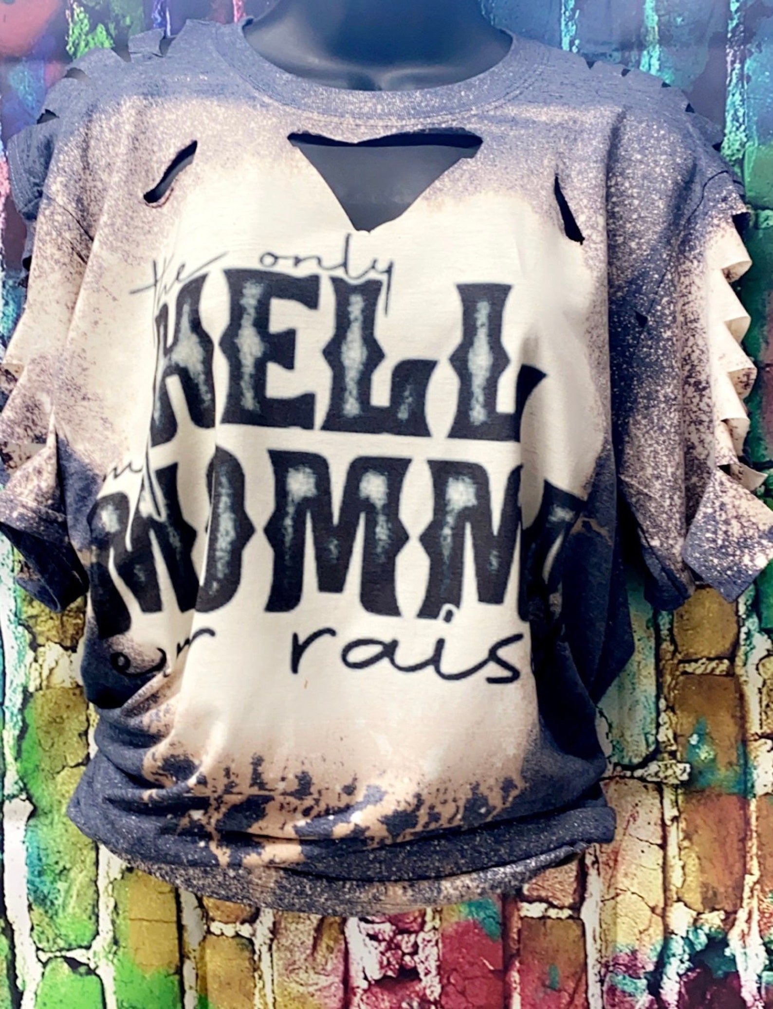 the only hell my momma ever raised shirt