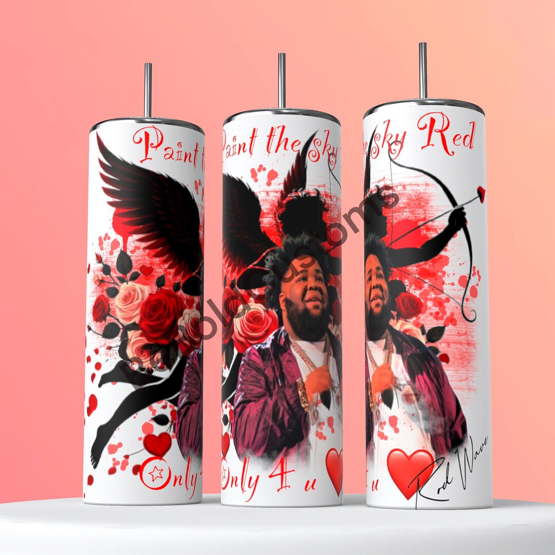 Paint the Sky Red High Quality Png, Rod Wave Valentines Day Png, Rod