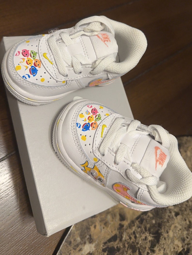Baby Shark Air Force 1 Etsy