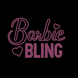 Rhinestone Templates (SS10) - Digital File Only - Barbie Bling (9.689&quot; wide x 6.742&quot; tall)