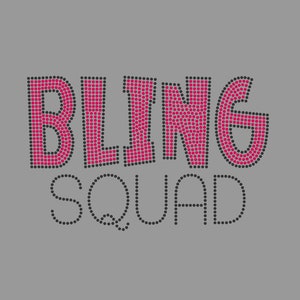 Rhinestone Template (Digital File Only) Bling Squad (10SS)