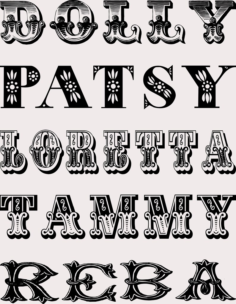 Download Dolly Patsy Loretta Tammy Reba Lady Country Legends Cut ...