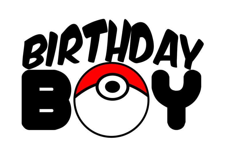 Download Pokeball Svg Pokeball Svg Birthday Boy Pokemon Svg Png Dxf ...