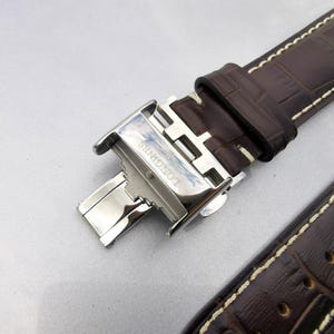 ロンジン マスターコレクション L2/L3/L4用レザーバンド - 19/20/21 mm