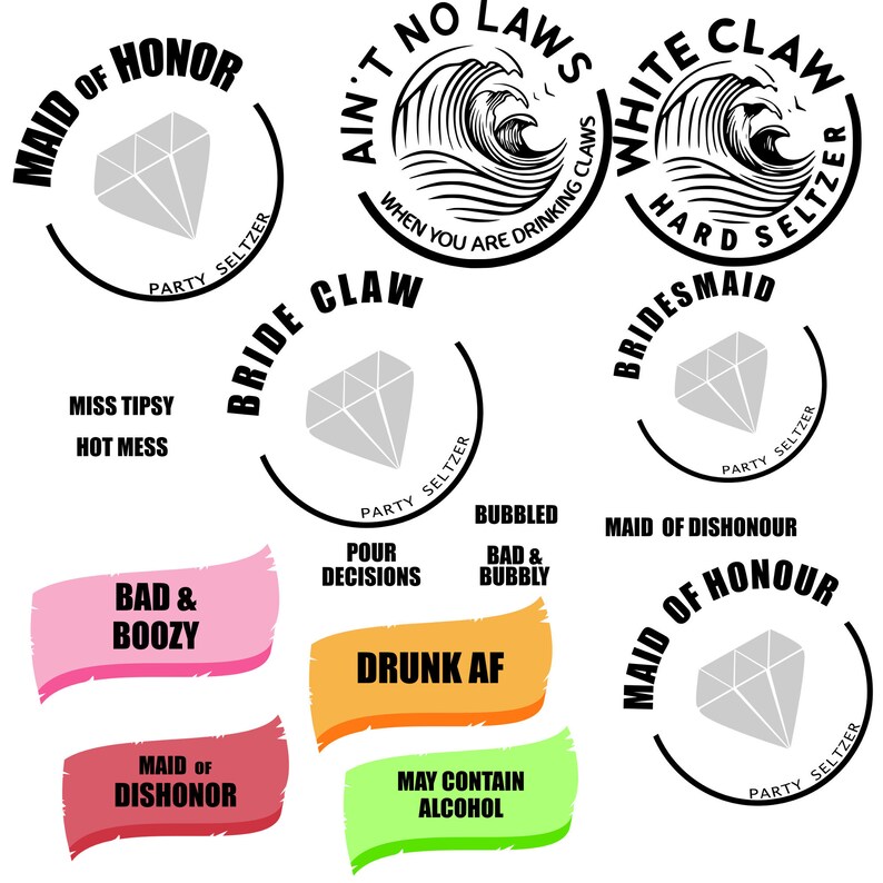 Download Bride Claw White Claw Bachelorette Party SVG cut file ...