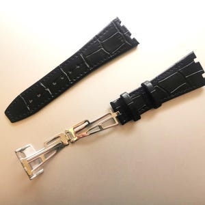 Leather Strap for AP Royal Oak Offshore 15400 15703 Watch 26mm