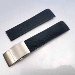 ロンジン コンクエスト ハイドロコンクエスト L3用 21mm ラバーストラップ - カーブエンド