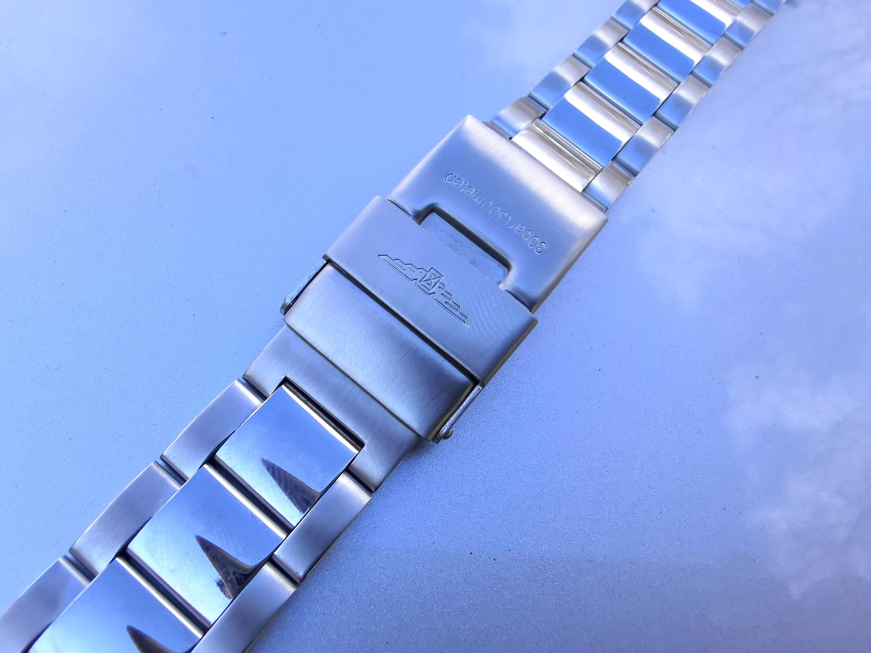 Stainless Steel Strap for Longines Conquest HydroConquest L3 - 19/21mm - Curved End