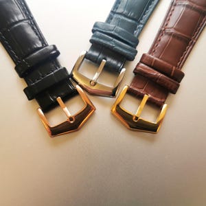 Leather Strap for Patek Philippe Aquanaut/Calatrava 19/20/21/22mm