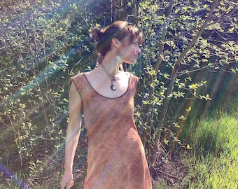 Earthy, natural fairy shirt made of hemp