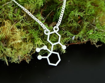 Ketamine Molecule Necklace