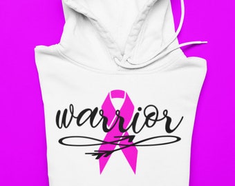 Sudadera con capucha de guerrero contra el cáncer, mejor sobreviviente de cáncer, sudadera con capucha de guerrero contra el cáncer de ovario, sudadera con capucha de concientización sobre el cáncer de ovario