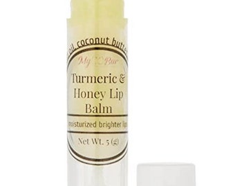 Turmeric and Honey Brightening Lip balm| Smokers lips| Dark lips