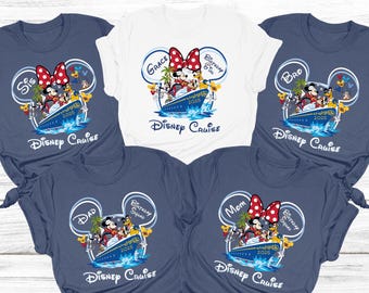 Camisetas familiares de cruceros de Disney, camiseta de crucero 2026, camisetas de Disney, camiseta familiar de cruceros, camiseta de cumpleaños de cruceros de Disney, camiseta de barco de Disney