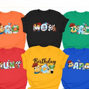 Custom Name Toy Story Birthday Shirt, Disney Birthday Boy Shirt, Toy Story Birthday Family Shirt, Toy Story Shirt, Disneyland Toy Story Tees