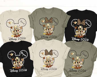 Personalized Disney Safari 2026 Shirts, Disney Animal Kingdom Family Matching Shirts, Disney Safari Birthday Shirt, Disneyworld Safari Shirt
