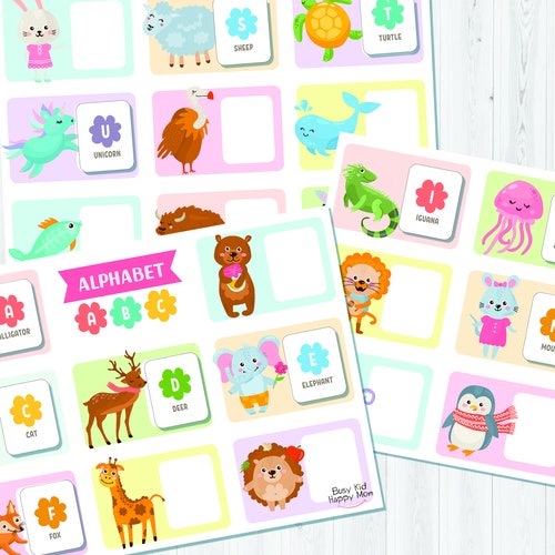Beginning Sounds Picture Matching Worksheet Preschool | Etsy
