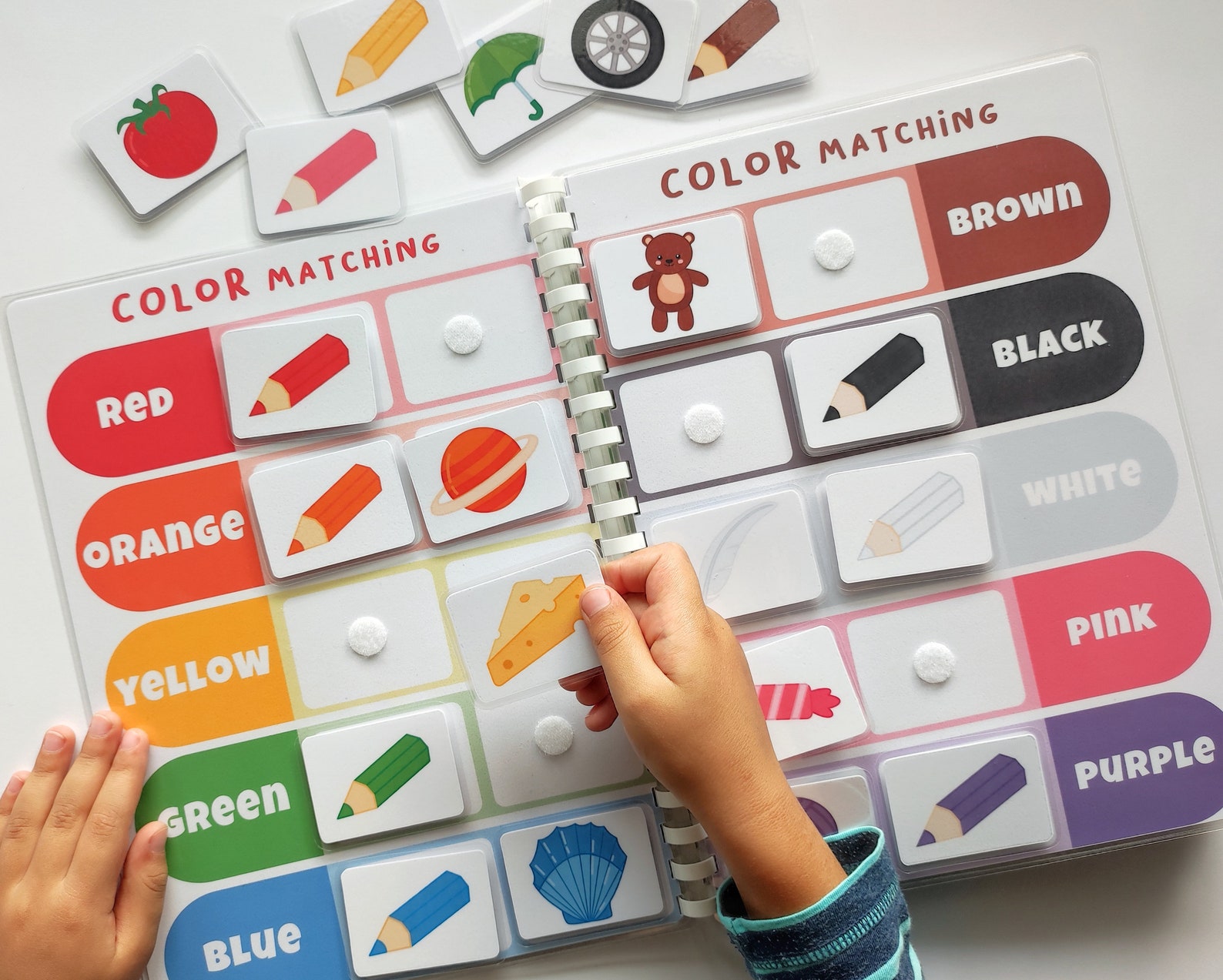Preschool Busy Book Homeschool Kids Activity Kindergarten - Etsy