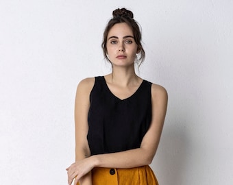 LYON Linen Tank Top