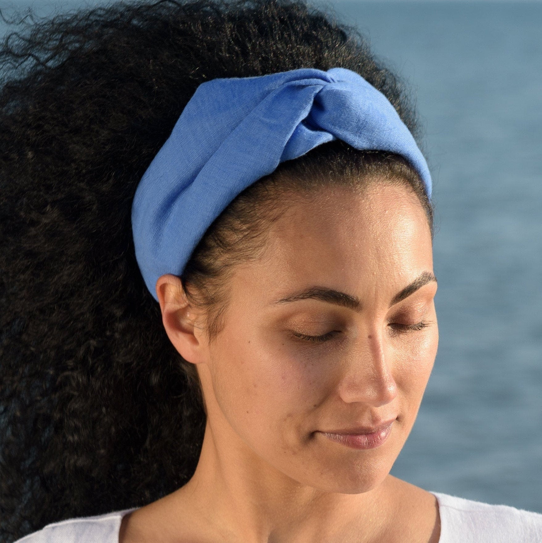 Womens Fashion Twist Knot Headband, Sports Head Wrap