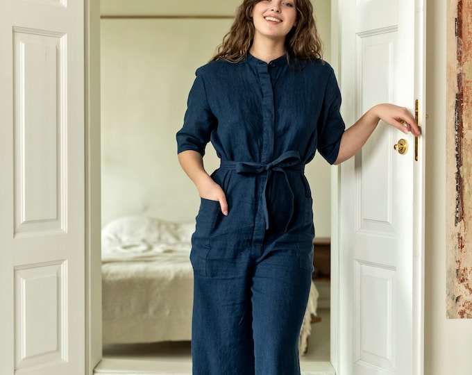 LAGOS Linen Jumpsuit for Men and Women
