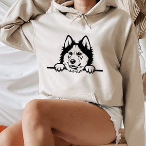 Siberian Husky Mom Hoodie, Husky Hoodie, Husky Mom Hoodie, Siberian Husky Hoodie, Dog Mom Hoodie,  Gift for Husky Lover