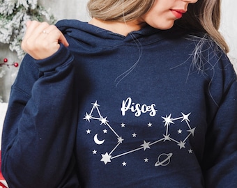 Pisces Zodiac Hoodie – Pisces Astrology Lover Hoodie - Gift for Pisces Mom - Pisces Zodiac Sign Hoodie - Astrology Birthday Hoodie