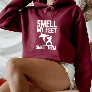 Sweat à capuche Smell My Feet, Sweat à capuche d’arts martiaux, Sweat à capuche de karaté, Sweat à capuche de Taekwondo, Sweat à capuche Jiu Jitsu, Sweat à capuche Kung Fu, Sweat à capuche Judo, Sweat à capuche Ceinture noire