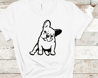 Frenchie Mom Shirt, Frenchie Shirt, French Bulldog T shirt, Dog Mom Shirt, Dog Lover Shirt, Dog Mom Gift, Dog Lover Gift, Frenchie Gift,