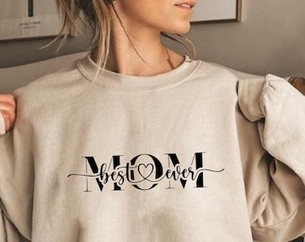 La mejor sudadera de mamá, sudadera del día de la madre, sudadera de mamá, sudadera de mamá life, sudadera de mamá, regalo para mamá, regalo del día de la madre,