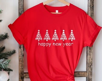 Weihnachtsbaum Shirt, Weihnachtshemden für Frauen, Frohe Weihnachten Shirt, Weihnachtsparty Shirt, Tannenbäume Shirt, Lustiges Weihnachtsshirt