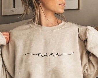 Sudadera de mamá, sudadera del día de la madre, sudadera de vida de mamá, sudadera de madre, sudadera de mamá, regalo para mamá, regalo de día de la madre, nueva mamá