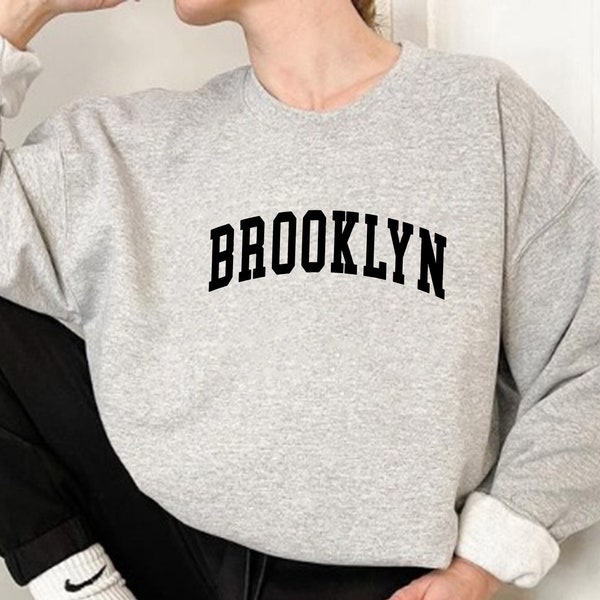 Brooklyn Sweatshirt, Brooklyn Souvenir Sweatshirt, New York City Sweatshirt, Hometown Brooklyn Sweatshirt,Love Brooklyn Bridge Sweatshirt