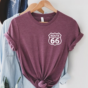 Route 66 Road Shirt, Route 66 USA Shirt, Desert Route Shirt, Legend Route 66 Shirt, Wanderlust Shirt, Route Pocket Shirt, Route Lover Family