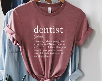 Zahnarzt Shirt, Dental Hygienist Shirt, Zahnarzt Assistent Shirt, Zukünftiges Zahnarzt Shirt, Geschenk für Zahnarzt, Zähne Shirt, zum Sparen Smiles Shirt