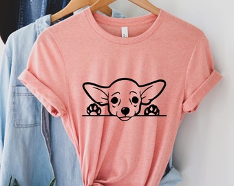 Chihuahua Shirt, Chihuahua Eigenaar Shirt, Chihuahua Lovers Shirt, Mijn Meisje Chihuahua Shirt, Love Animals Shirt, Chihuahua Moeder Shirt