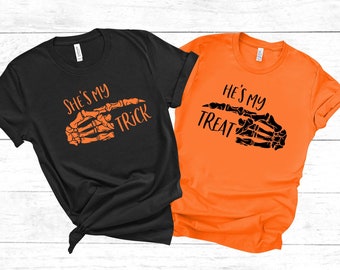 Funny Halloween Shirt, Halloween Couple Shirt Halloween Party Shirt, Halloween Gift, Halloween Costume Shirt, Halloween Match Shirt