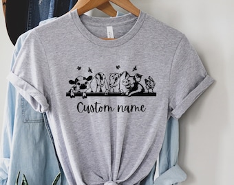Aangepaste boerderij dieren shirt, dierenvriend shirt, boerderij shirt, dieren shirt, boer shirt, boer cadeau, boerderij dieren cadeau voor haar, boerderij meisje cadeau