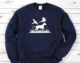 Sudadera de caza de patos, sudadera de vida de caza, sudadera de pato de aventura, sudadera de temporada de caza, sudadera de cazador de patos, aire libre