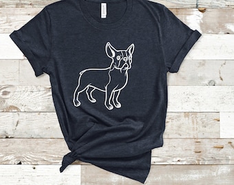 Frenchie Mom Shirt, Frenchie Shirt, Französisch Bulldogge T Shirt, Hund Mama Shirt, Hund-Liebhaber-Shirt, Hund Mama Geschenk, Hund-Liebhaber-Geschenk, Frenchie Geschenk,