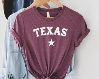 Texas Shirt, Texas Tshirt, Home State Shirt, Texas Gifts , Texas Souvenir, Gift From Texas, The Lone Star State, Texas lover shirt, Texas