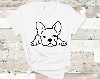 Frenchie Mom Shirt, Frenchie Shirt, French Bulldog T shirt, Dog Mom Shirt, Dog Lover Shirt, Dog Mom Gift, Dog Lover Gift, Frenchie Gift,