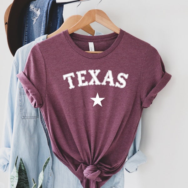 Texas Shirt, Texas Tshirt, Home State Shirt, Texas Geschenke, Texas Souvenir, Geschenk aus Texas, der einsame Stern Staat, Texas Liebhaber Shirt, Texas