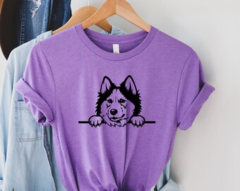 Husky mamma skjorta, Husky skjorta, Husky mamma skjorta, Siberian Husky tee, hundmamma skjorta, Husky älskare skjorta, present till Husky älskare